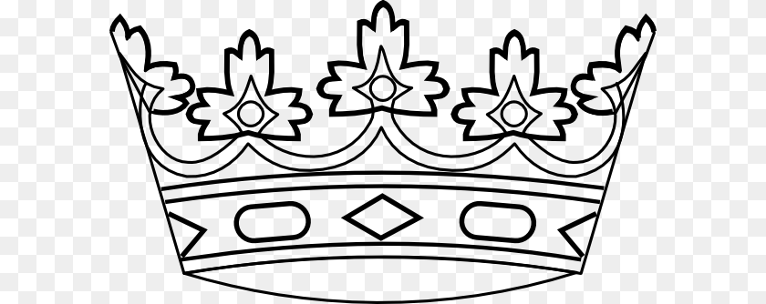 Simple Crown Outline, Accessories, Jewelry Sticker PNG