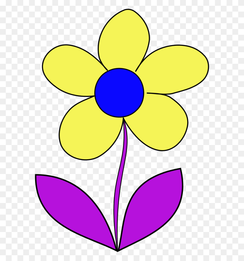 600x840 Simple Flower Vector Clip Art Clip Art Of Flower, Graphics, Floral Design HD PNG Download