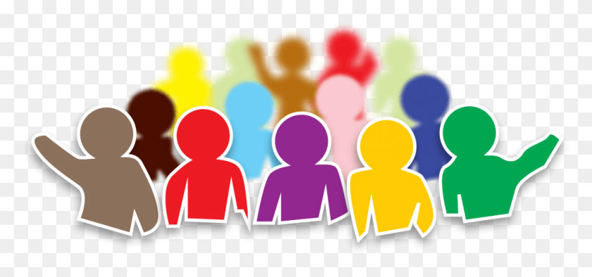 1011x433 Simple Graphic Design Of A Crowd Of People In Different Universal Para El Aprendizaje Dibujo, Audience, Dating, Speech HD PNG Download