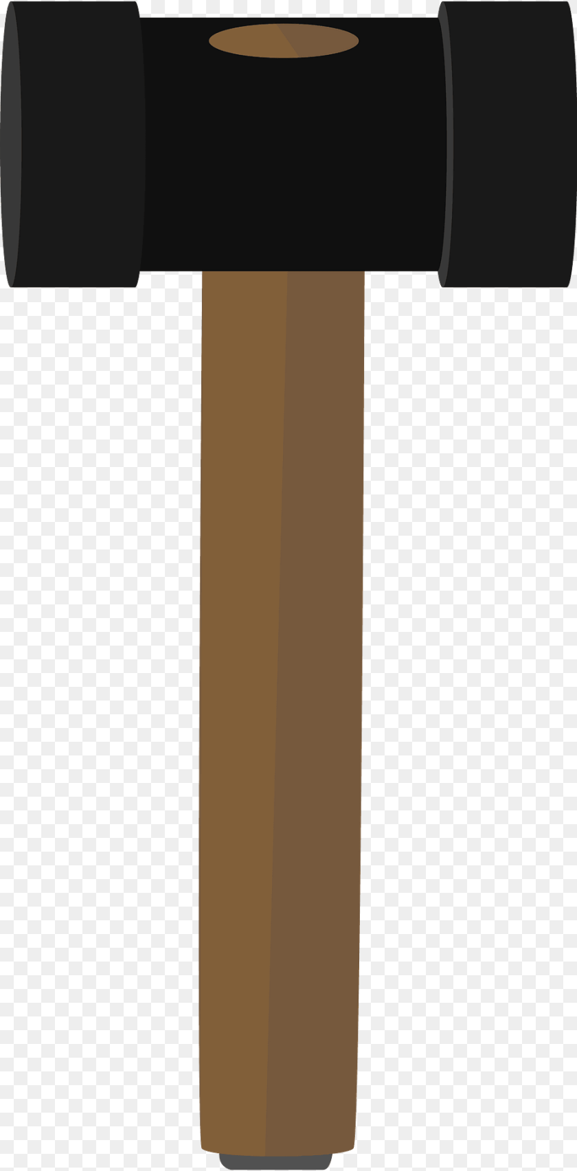 Simple Hammer Clipart, Device, Tool, Mallet PNG
