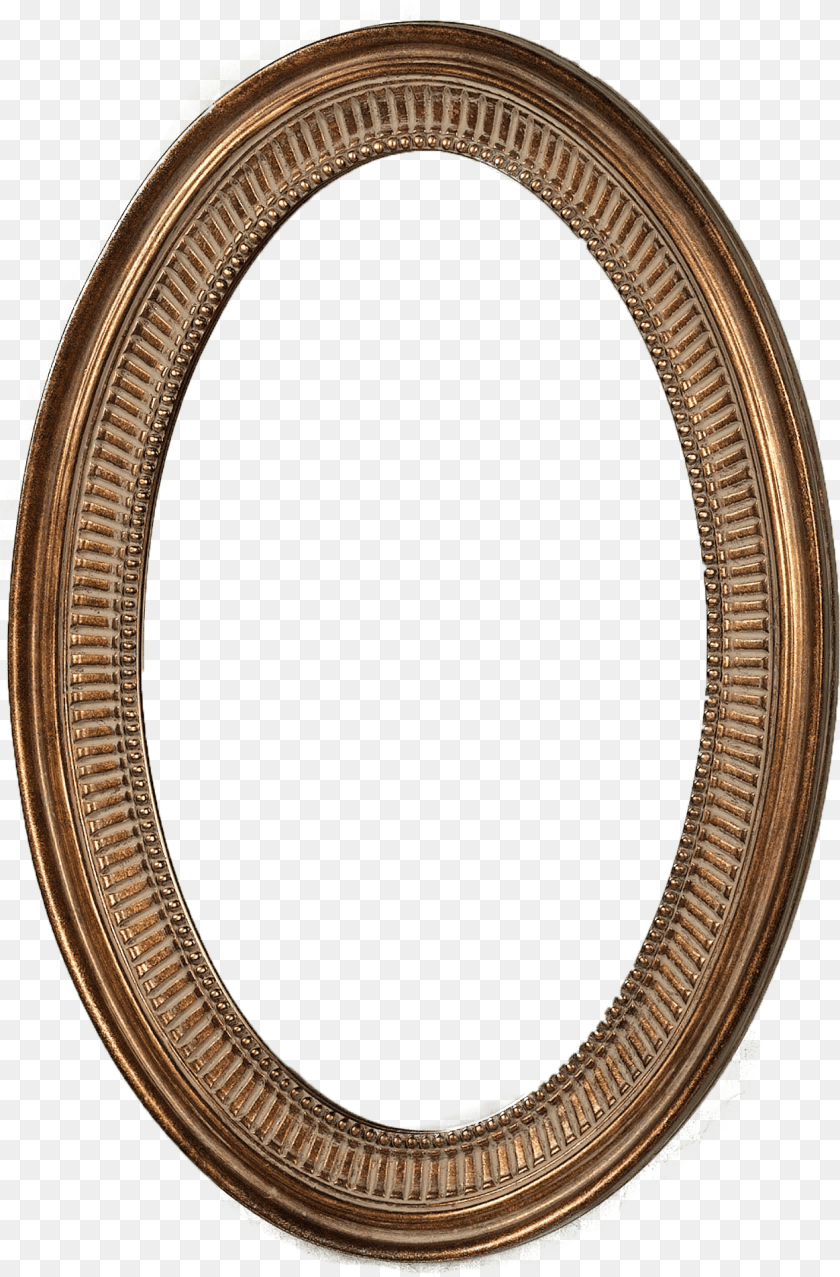 Simple Oval Frame Transparent Oval Transparent Picture Frame, Photography, Bronze, Fisheye, Person Clipart PNG