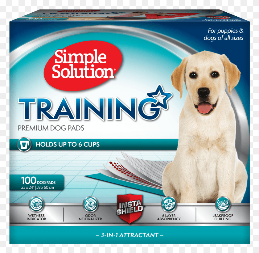 1875x1826 Simple Solution Dog Training Pads 23 X 24 In Dog Training Pads, Labrador Retriever, Pet, Canine HD PNG Download