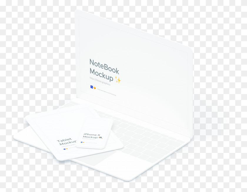 2407x1830 Simple Stylized Minimalistic Laptop Mockup Simple, Text, Paper, Envelope HD PNG Download