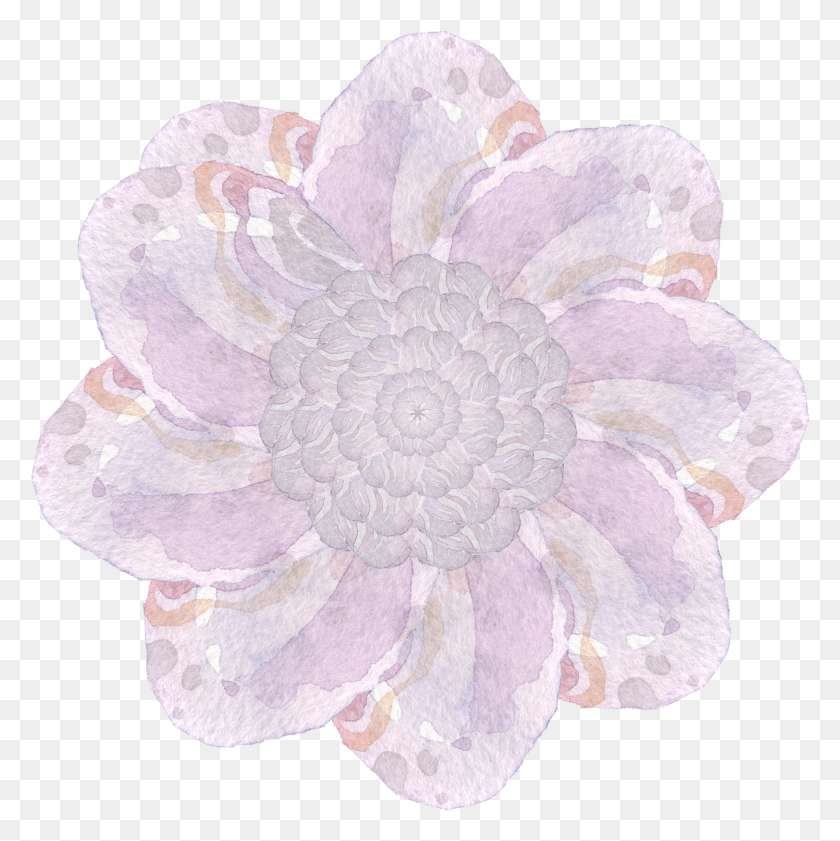 1857x1861 Простые Акварельные Украшения Цветок И Psd Искусственный Цветок Hd Png Скачать