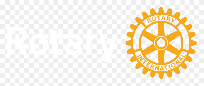 1597x600 Упрощенный Логотип Rotary Club 2018, Завод, Одежда, Одежда Hd Png Скачать
