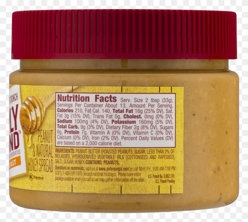 1801x1596 Simply Ground Peanut Butter Nutrition Facts HD PNG Download