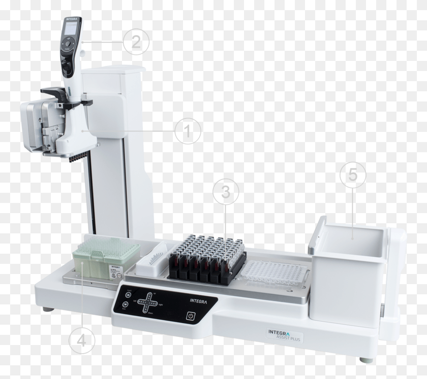 765x687 Simply Mount An Integra Viaflo Or Voyager Electronic Integra Biosciences Assist Plus, Computer Keyboard, Computer Hardware, Keyboard HD PNG Download