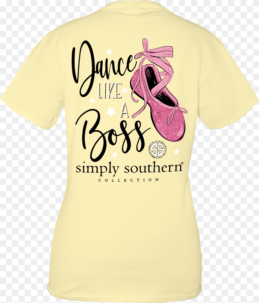2324x2719 Simply Southern Ballet Shirt, Clothing, T-shirt, Footwear, Shoe Sticker PNG