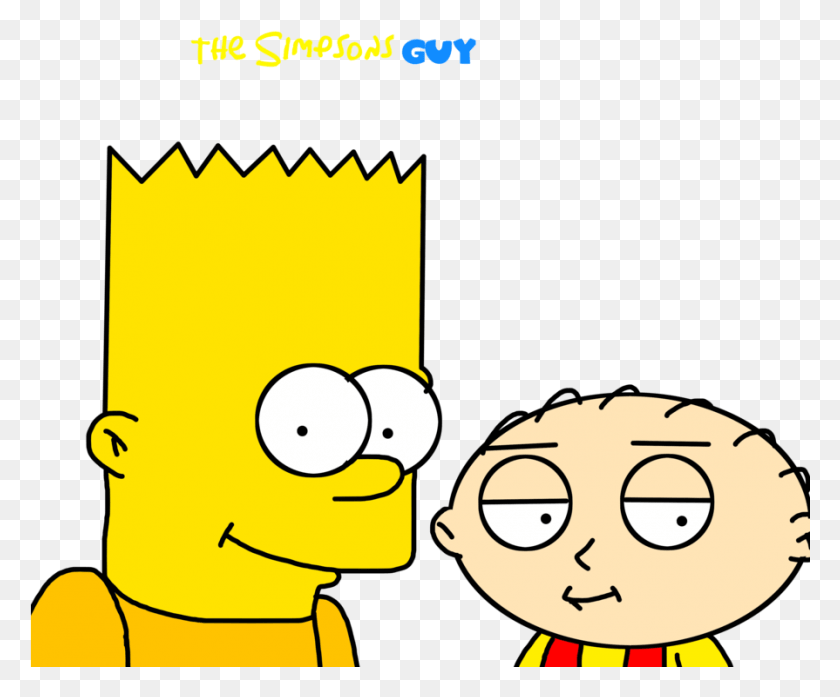 895x732 Simpson And Stewie Griffin Bart Simpson, Graphics, Giant Panda HD PNG Download