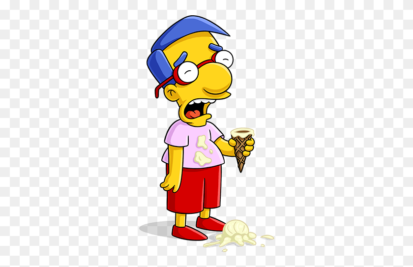 276x483 Simpsons Drawing Mill House Los Simpson Memes, Cream, Dessert, Food HD PNG Download