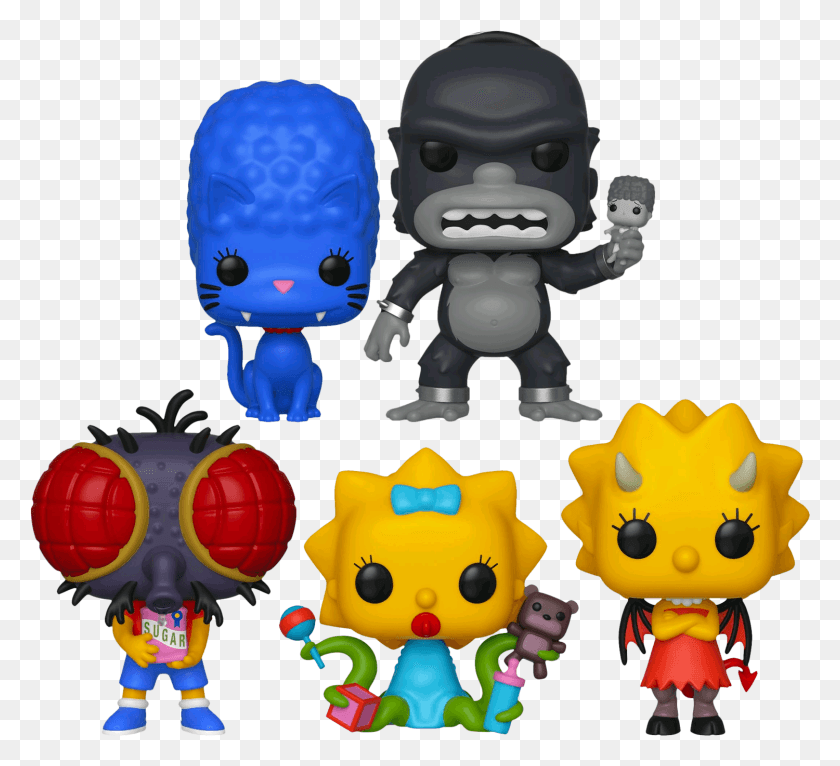 1500x1359 Simpsons Treehouse Of Horror Funko Pop, Pac Man, Robot, Toy HD PNG Download