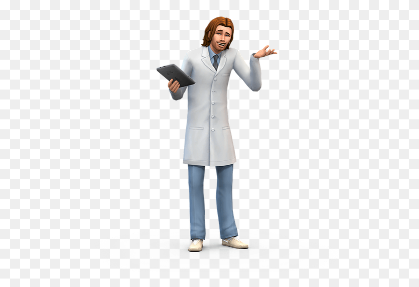 581x517 Sims 4 Приступить К Работе Render 17 The Sims, Человек, Человек, Одежда Hd Png Скачать
