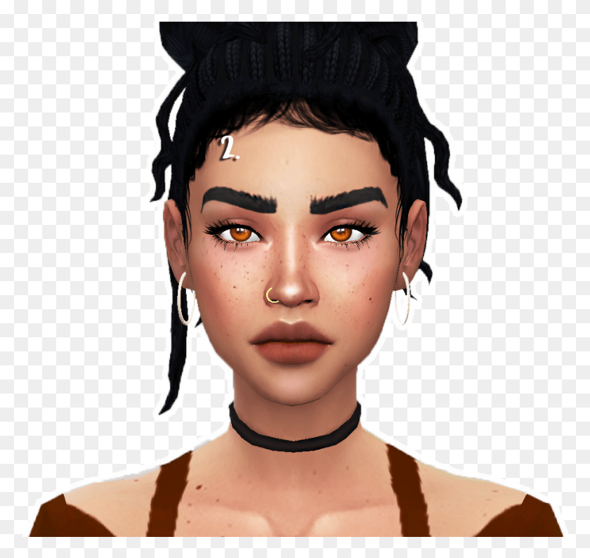 923x869 Sims 4 Maxis Match Sims 4 Maxis Eyebrows, Face, Person, Human HD PNG Download