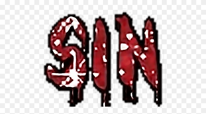 519x404 Sin Red Sparkle Goth Punk Emo Grunge Alt Illustration, Person, Human, Hand HD PNG Download