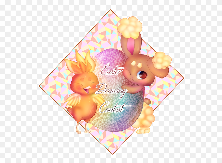560x559 Since Easter Is Incoming We Are Organizing A Drawing Cartoon, Birthday Cake, Cake, Dessert HD PNG Download