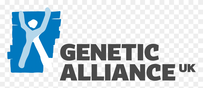 2984x1173 Since Her Scad She Has Thrown Herself Into Reducing Genetic Alliance Uk Logo, Text, Alphabet, Word HD PNG Download