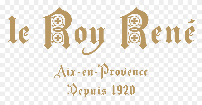 3953x1910 Since Its Creation In 1920 Le Roy Ren True Emblem Confiserie Du Roy Ren Logo, Text, Alphabet, Number HD PNG Download