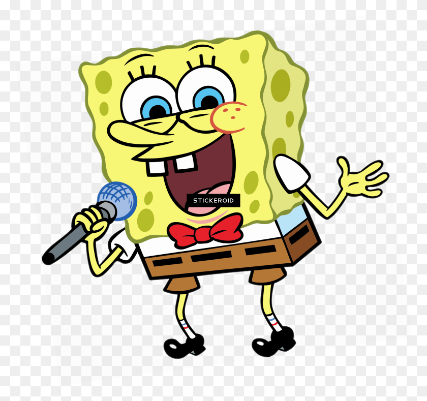 2672x2498 Sing Drawing Spongebob Transparent Amp Clipart Free Spongebob Squarepants, Advertisement, Food, Poster HD PNG Download