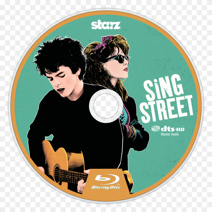 1000x1000 Sing Street Bluray Disc Image Sing Street Blu Ray, Person, Human, Disk HD PNG Download