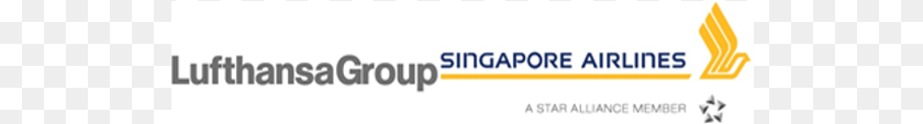 531x113 Singapore Airlines And Lufthansa Group Singapore Airlines, Logo, Text PNG