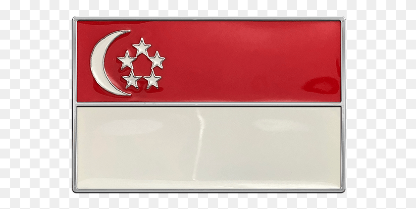 556x362 Эмблема Пряжки С Флагом Сингапура, Символ, Логотип, Товарный Знак Hd Png Скачать
