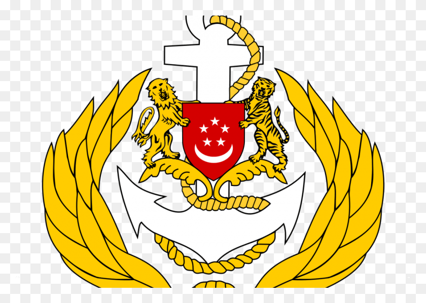 1140x787 Singapore Navy Appoints J Republic Of Singapore Navy Logo, Symbol, Emblem, Trademark HD PNG Download