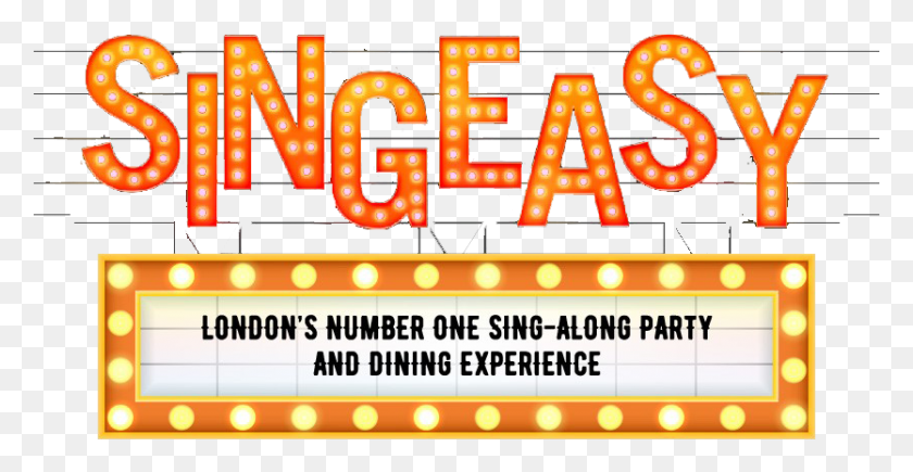 834x401 Singeasy Musical Theatre Open Mic Night Experience Island, Text, Lighting, Alphabet HD PNG Download
