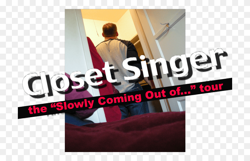 720x480 Singer Slowly Coming Out Tour Png39 Couch, Person, Human, Door HD PNG Download