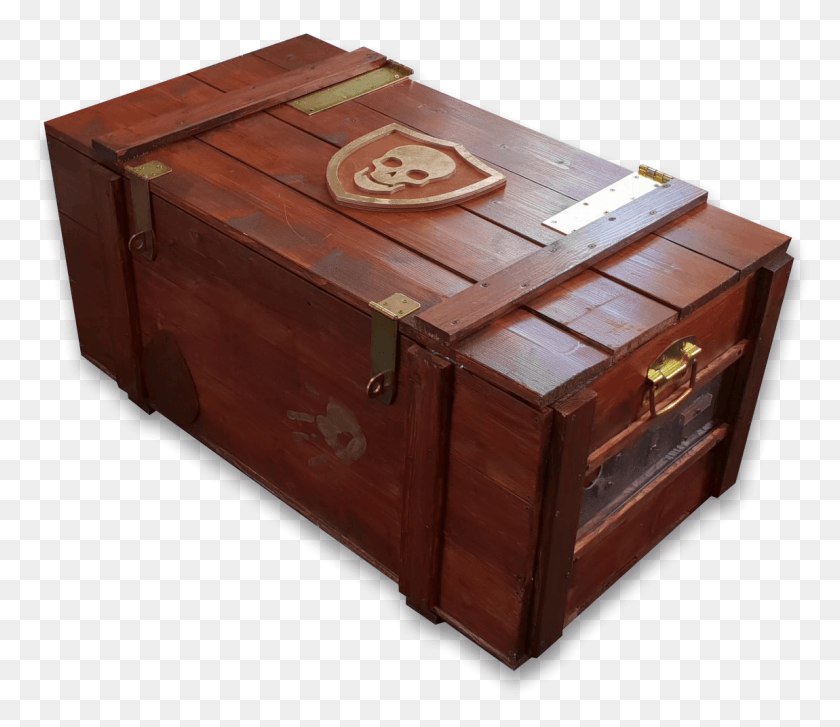 1150x984 Single Big Pirate Chest Game Plywood, Box, Wood, Crate HD PNG Download