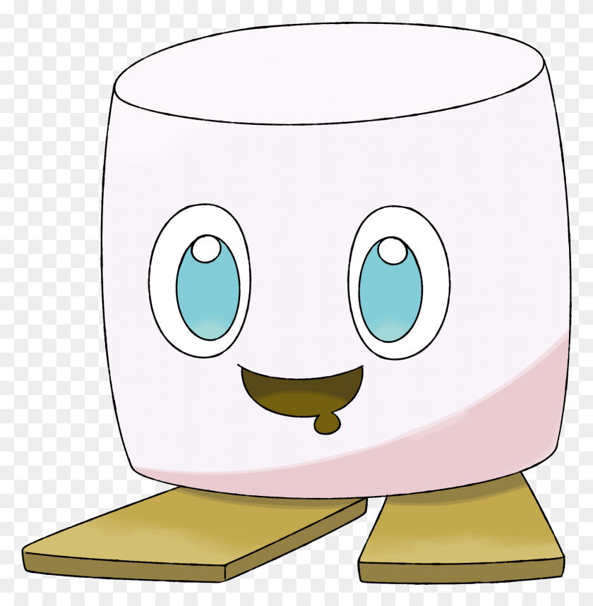 1948x1997 Single Clipart Marshmallow Marshmallow Fakemon, Coffee Cup, Cup, Soil HD PNG Download