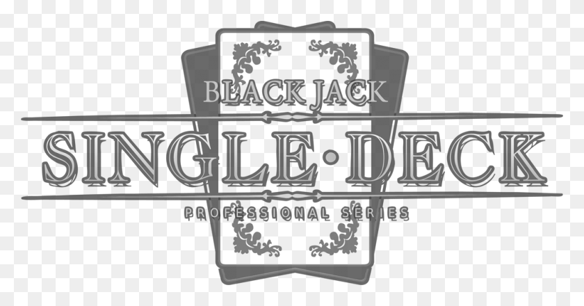 1000x488 Single Deck Blackjack Netent, Text, Alphabet, Symbol HD PNG Download