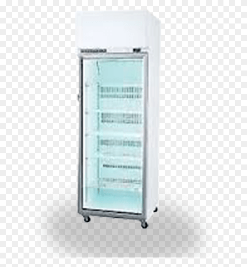 634x849 Single Door Glass Fridge Display Case, Appliance, Cooler, Refrigerator HD PNG Download