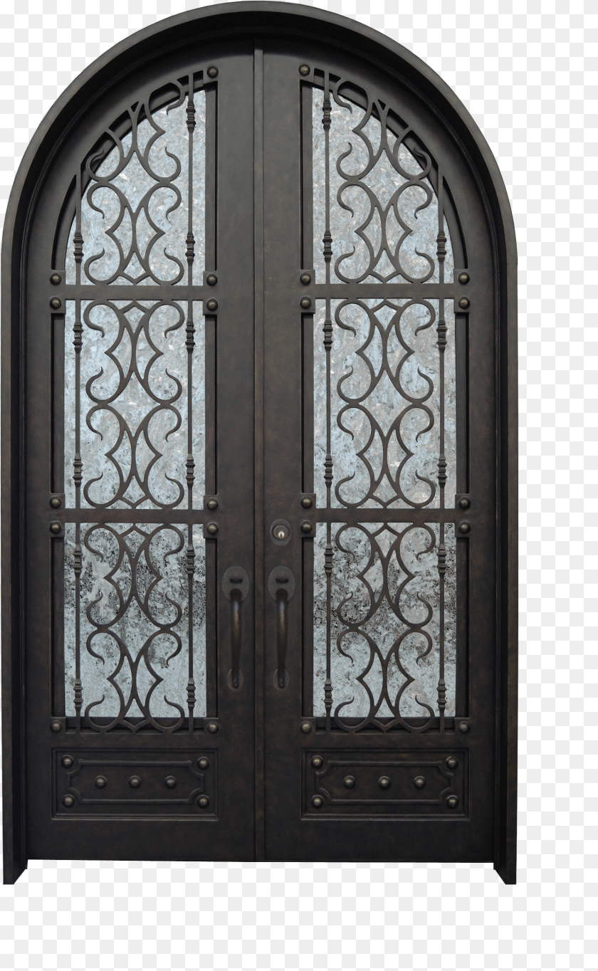 Single Doors Gate Sticker PNG