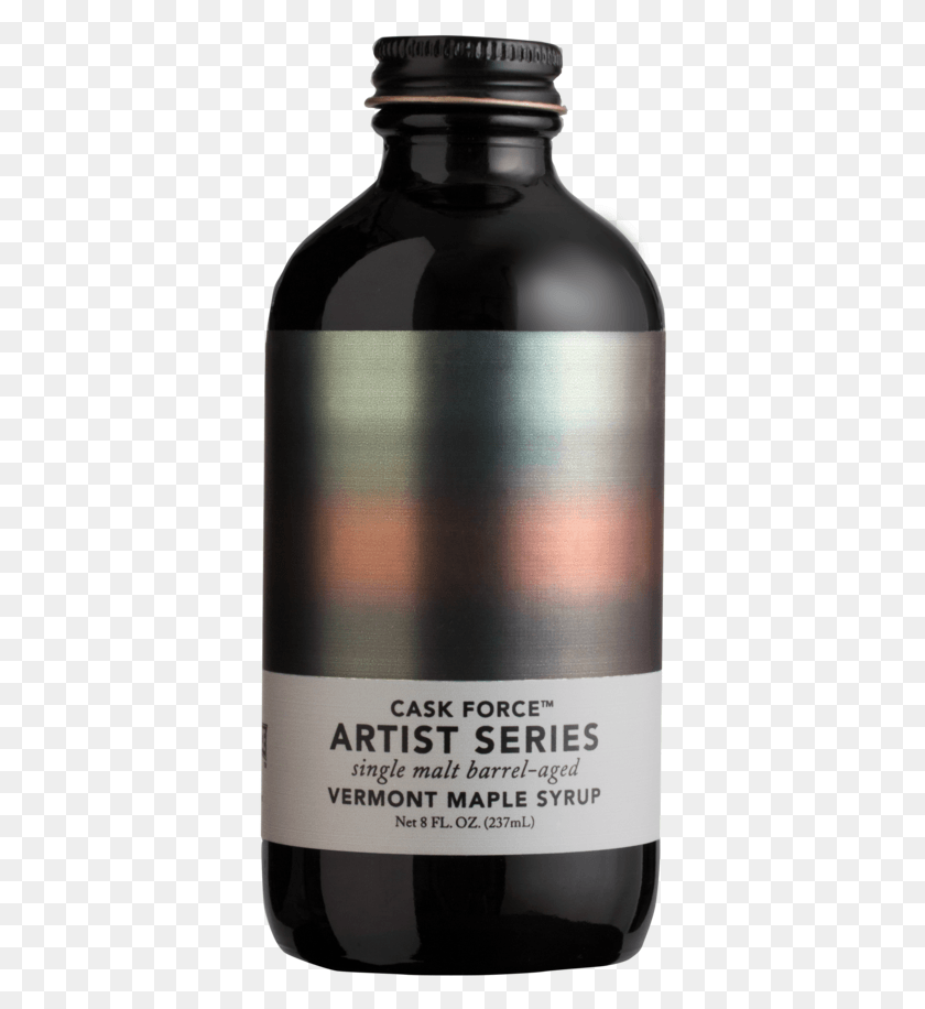 370x856 Single Malt Barrel Aged Vermont Maple Syrup Glass Bottle, Wine, Alcohol, Beverage HD PNG Download