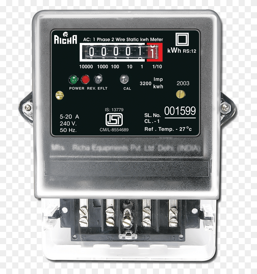 723x838 Single Phase And Three Phase Energy Meter Electronics, Mobile Phone, Phone, Cell Phone HD PNG Download