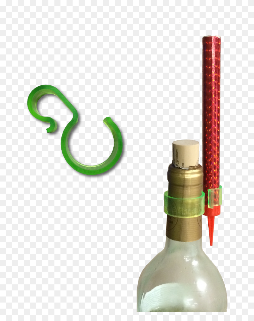 669x1001 Single Sparkler Bottle Clip, Light, Snake, Reptile Descargar Hd Png