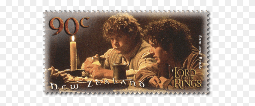 559x291 Single Stamp Frodo, Person, Human, Postage Stamp HD PNG Download