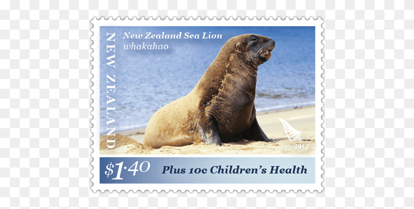 480x364 Single Stamp Steller Sea Lion, Postage Stamp, Sea Life, Animal HD PNG Download
