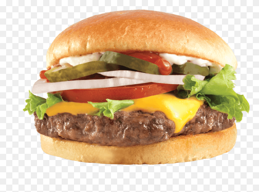 1194x864 Single Wendy39s Free Dave39s Single, Burger, Food HD PNG Download