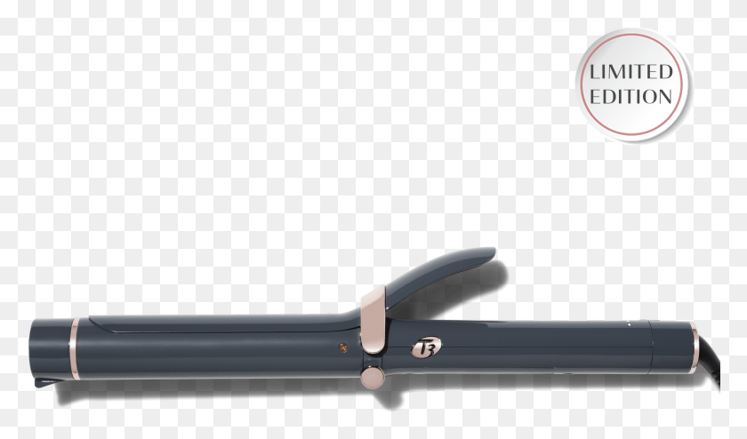 1935x1079 Singlepass Curl In Desert Grey Primary Image Grey T3 Curling Iron, Weapon, Weaponry, Knife HD PNG Download