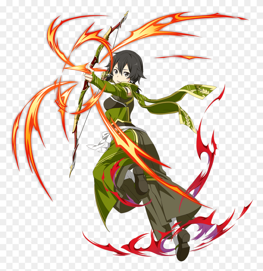 1395x1442 Sinon Archer, Hand, Graphics HD PNG Download