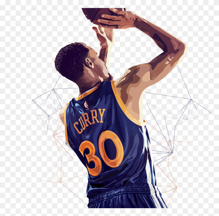1218x1201 Sio Kyrie Irving Stephen Curry All Star Illustrator Curry, Person, Human, People HD PNG Download