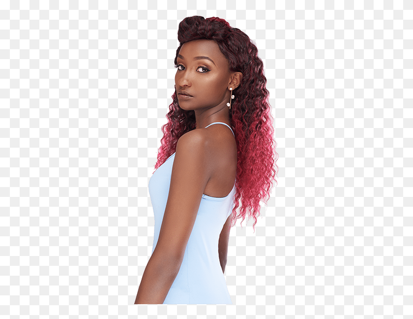 297x588 Siorra Weave Siorra Weave Siorra Weave Lace Wig, Hair, Clothing, Apparel HD PNG Download