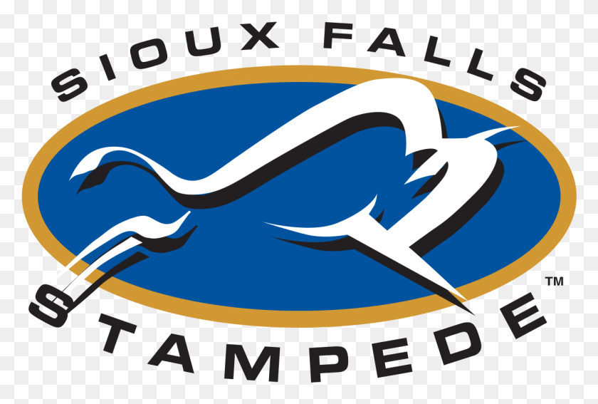 1244x810 Sioux Falls Stampede Logo Sioux Falls Stampede, Label, Text, Symbol HD PNG Download