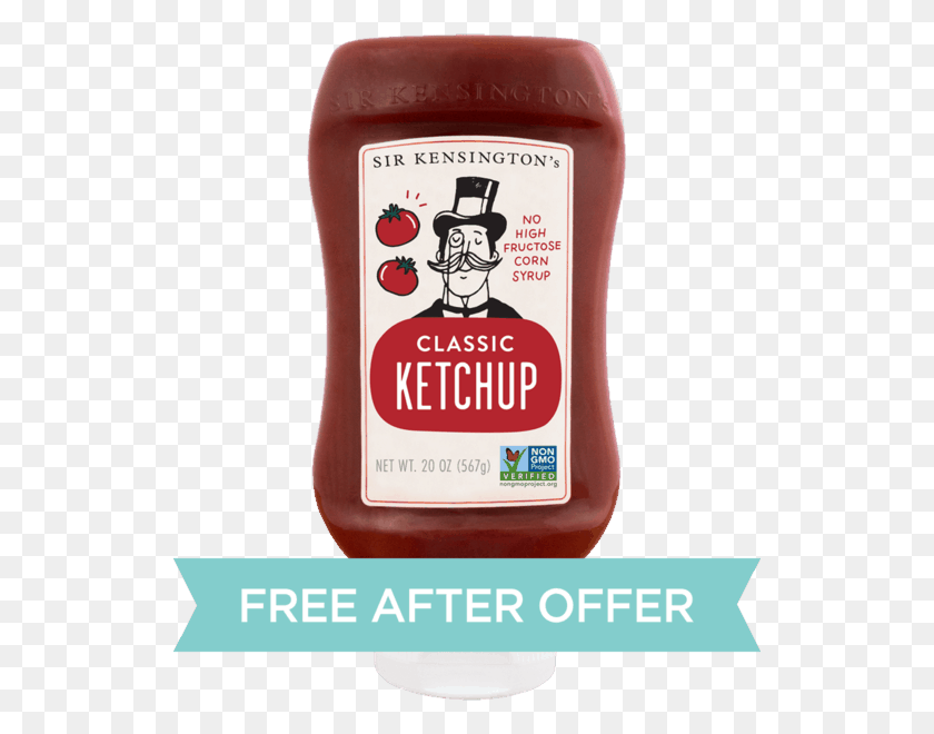 528x600 Sir Kensington39s Ketchup Offer Sir, Food HD PNG Download
