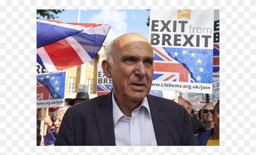 601x448 Sir Vince Cable At A Vince Cable, Suit, Coat, Clothing HD PNG Download