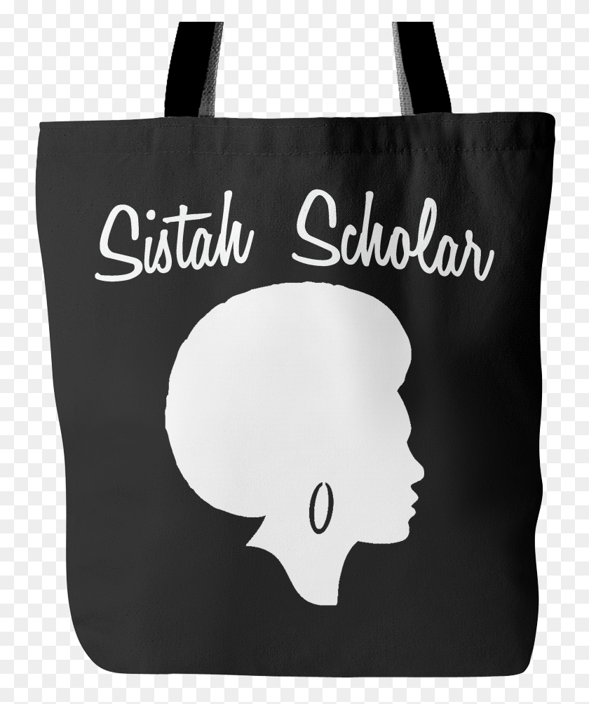 757x943 Sistah Scholar Tote Bag, Shopping Bag, Tote Bag HD PNG Download