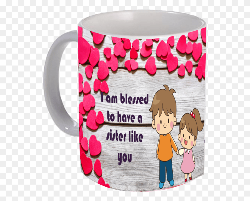 552x615 Sister Mug, Coffee Cup, Cup, Birthday Cake HD PNG Download