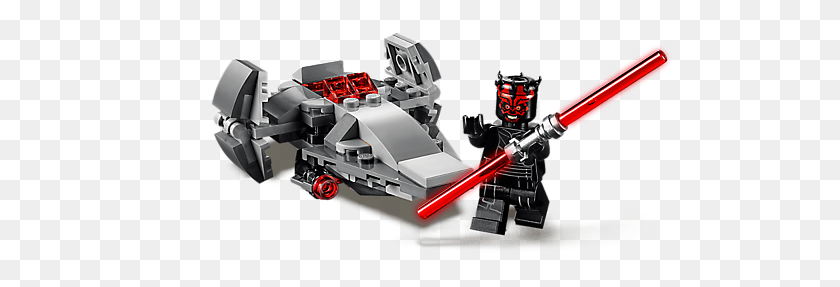 549x227 Descargar Png Infiltrador Sith Microfighter Lego Darth Maul Microfighter, Juguete, Transporte, Vehículo Hd Png