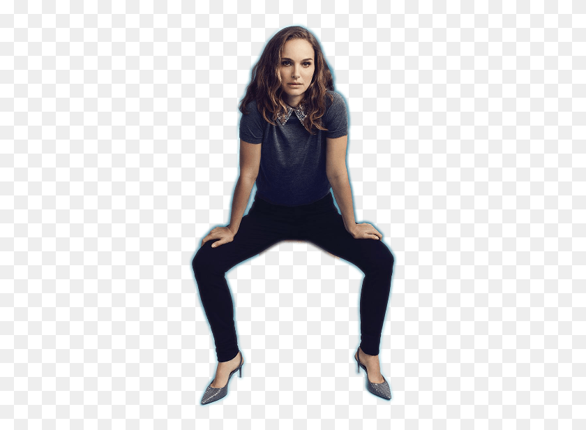 302x556 Sitting, Clothing, Apparel, Person HD PNG Download